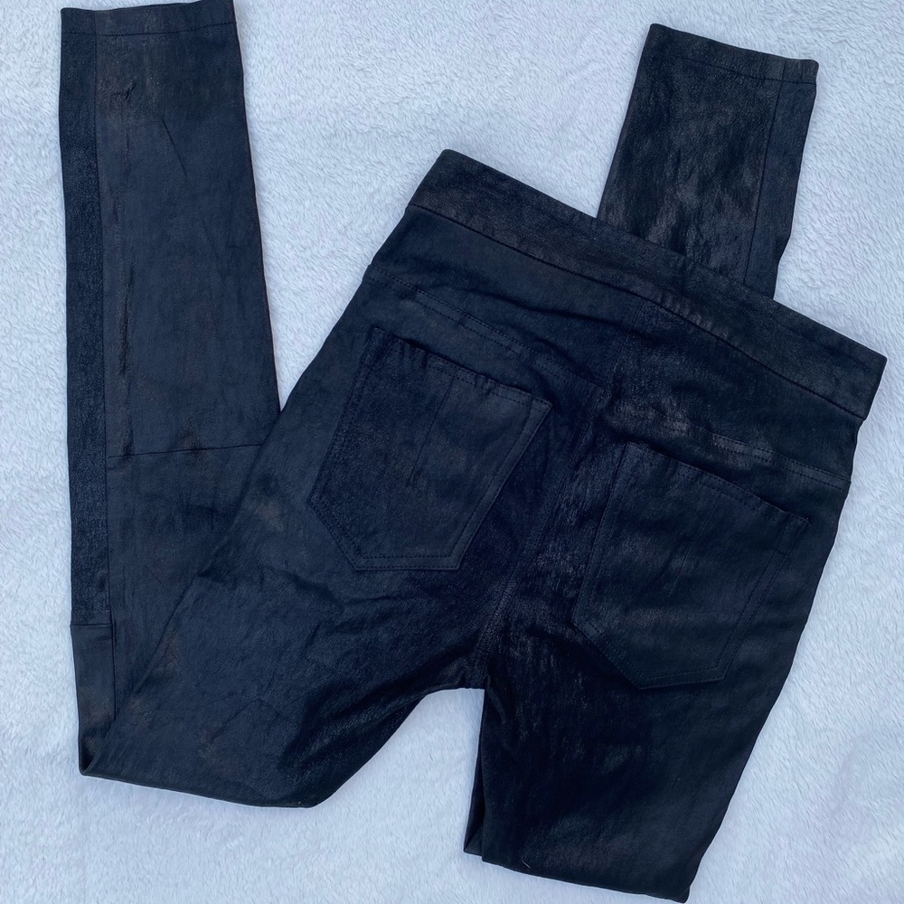 Ben Taverniti Unravel Project Zippered Leather Skinny… - Gem
